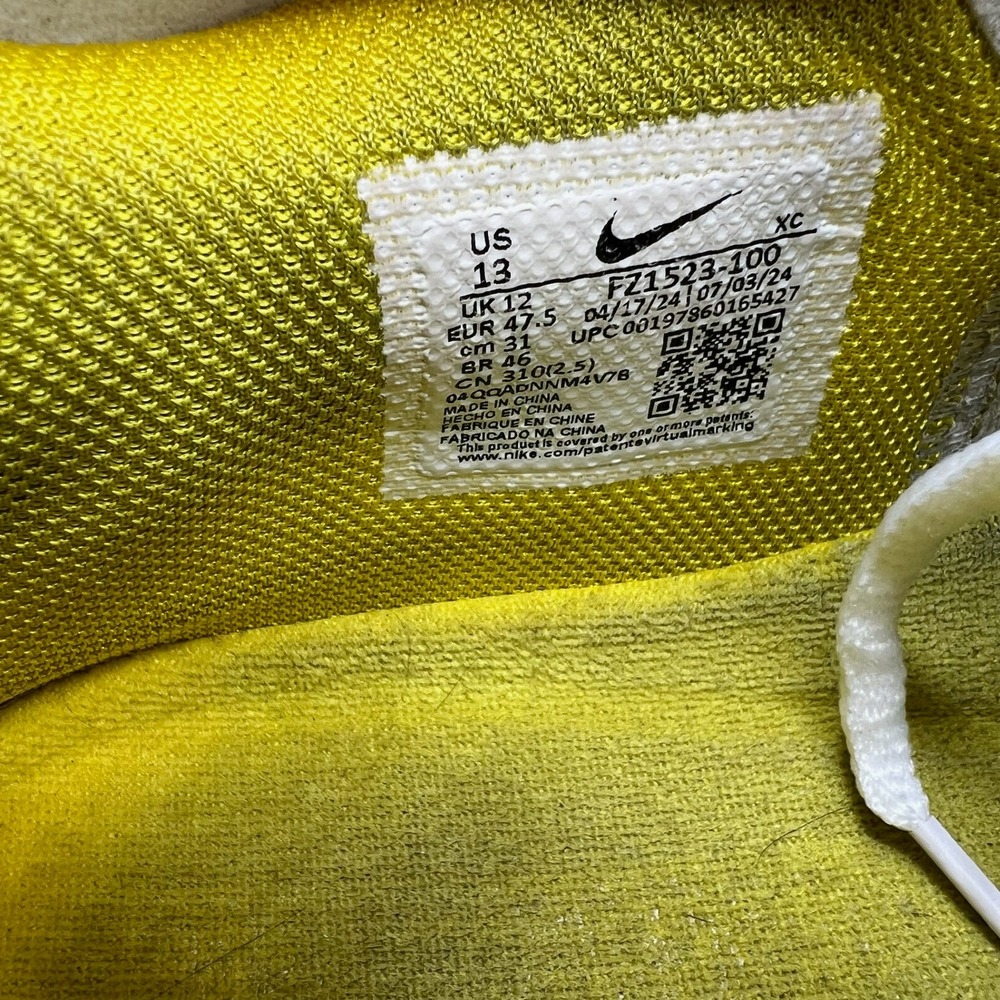 Nike Air Zoom GT Cut 3 x Jordan Poole PE Men's Size 13 Sneakers Shoes FZ1523-100 - Picture 9 of 10